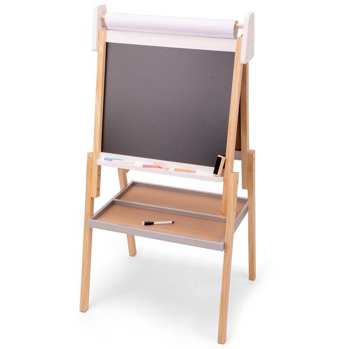 All-in-1 easel - white/grey
